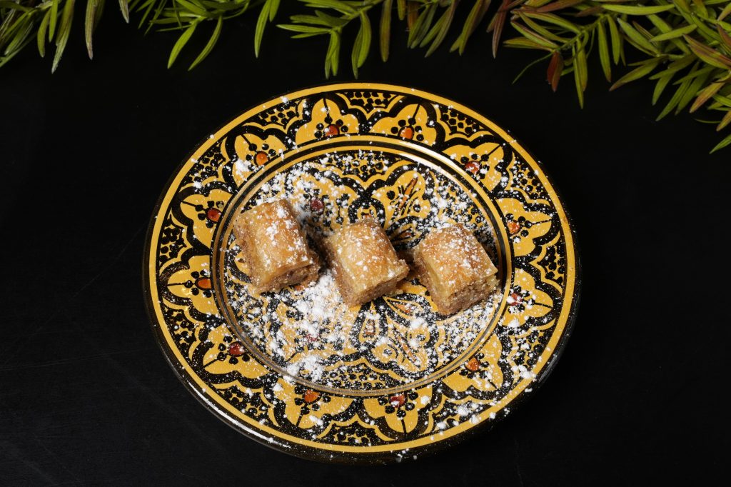 Baklawa (3 pièces) couscous 77 val d'europe couscous val d'europe