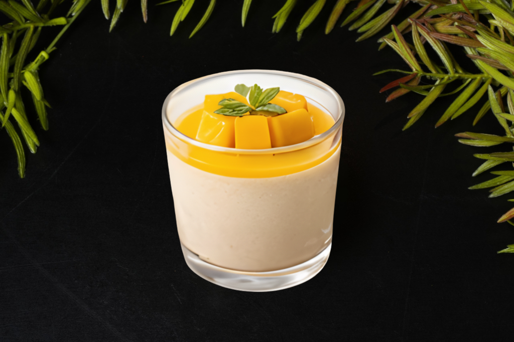 Panna cotta mangue